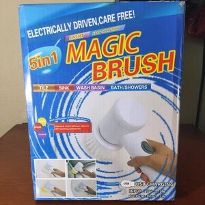 5-in-1 Magic Brush Electric Cleaning Scrubber USB Charging - Captain's Cleaning